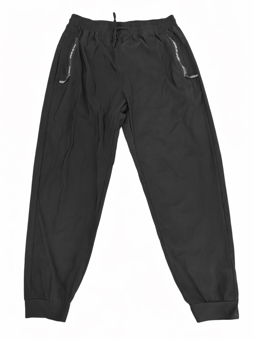Men's Black Athletic Jogger Pants